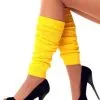 Overig Beenwarmers Geel -Kostuum Wereld Winkel beenwarmers geel