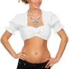 Overig Blouse Dirndl Wit -Kostuum Wereld Winkel blouse dirndl wit