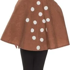 Overig Cape Hertje Bambi Voor Meisjes -Kostuum Wereld Winkel cape hertje bambi voor meisjes achterkant