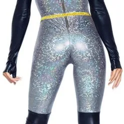 LEG AVENUE Catsuit Feline Felon Schurk -Kostuum Wereld Winkel catsuit feline felon schurk achterkant