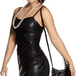 Kostuum Wereld Winkel -Kostuum Wereld Winkel charleston tasje luxe jaren 20 voorbeeld