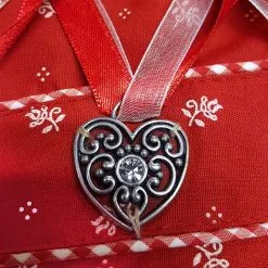 Overig Dames Dirndl Belinda Luxe Rood (60cm) 7 Overig Dames Dirndl Belinda Luxe Rood (60cm) -Kostuum Wereld Winkel dames dirndl belinda luxe rood 60cm 3