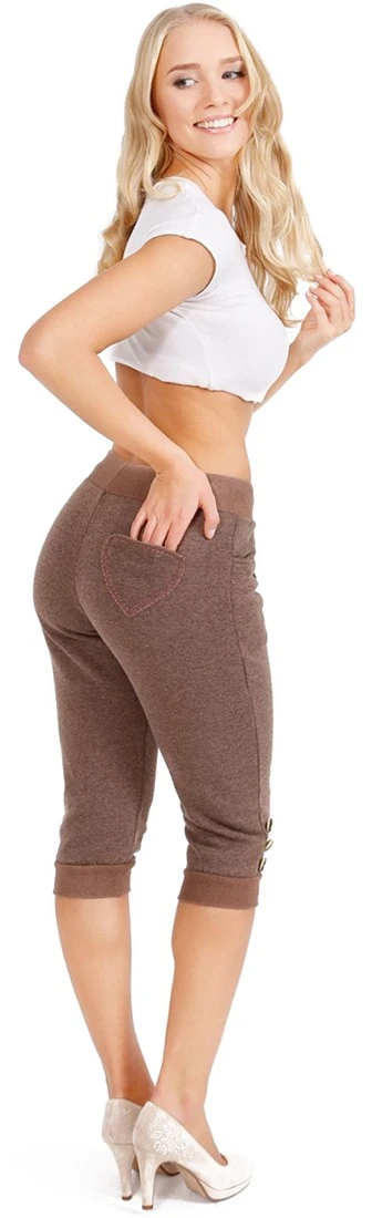Overig Dames Lederhose Lang Bruin (Joggingstof) 4 Overig Dames Lederhose Lang Bruin (Joggingstof) - Afbeelding 2