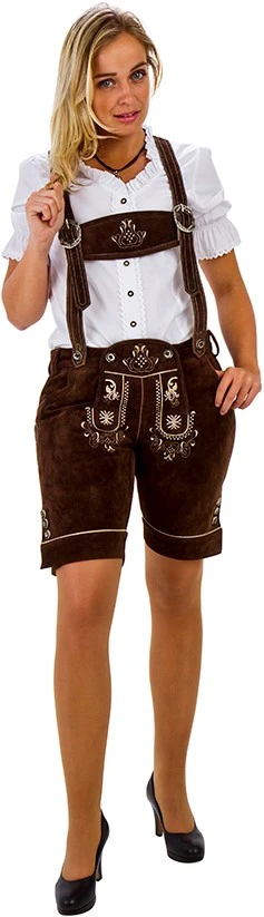 Overig Dames Lederhose Luxe Bruin