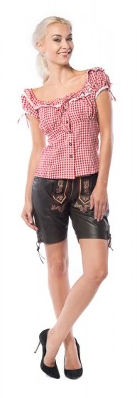Overig Dames Lederhose Niki Zwart (wildbock)