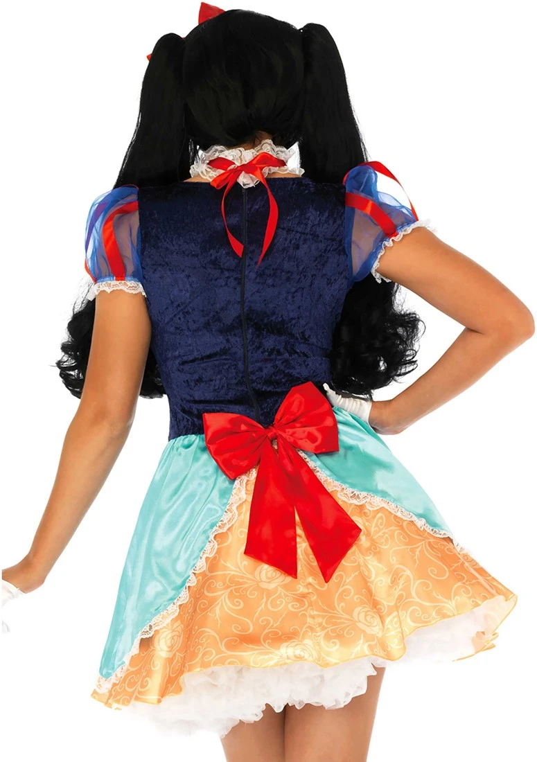 LEG AVENUE Damesjurkje Sneeuwwitje - Lolita Snow White 5 LEG AVENUE Damesjurkje Sneeuwwitje - Lolita Snow White - Afbeelding 3