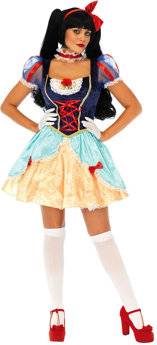 LEG AVENUE Damesjurkje Sneeuwwitje - Lolita Snow White 3 LEG AVENUE Damesjurkje Sneeuwwitje - Lolita Snow White