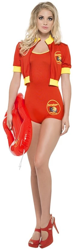 Overig Dameskostuum Baywatch Lifeguard