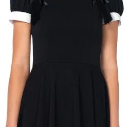 LEG AVENUE Dameskostuum Gothic Wednesday Darling -Kostuum Wereld Winkel dameskostuum gothic wednesday darling 1