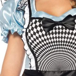 LEG AVENUE Dameskostuum Hypnotic Miss Alice In Wonderland -Kostuum Wereld Winkel dameskostuum hypnotic miss alice in wonderland detail 1