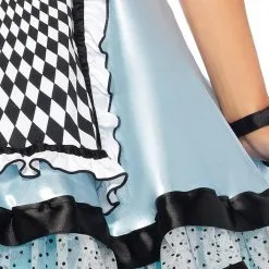 LEG AVENUE Dameskostuum Hypnotic Miss Alice In Wonderland -Kostuum Wereld Winkel dameskostuum hypnotic miss alice in wonderland detail 2