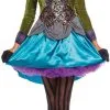 LEG AVENUE Dameskostuum Mad Hatter Deluxe -Kostuum Wereld Winkel dameskostuum mad hatter deluxe