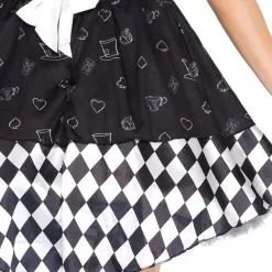 LEG AVENUE Dameskostuum Wonderland Alice 11 LEG AVENUE Dameskostuum Wonderland Alice -Kostuum Wereld Winkel dameskostuum wonderland alice detail 1