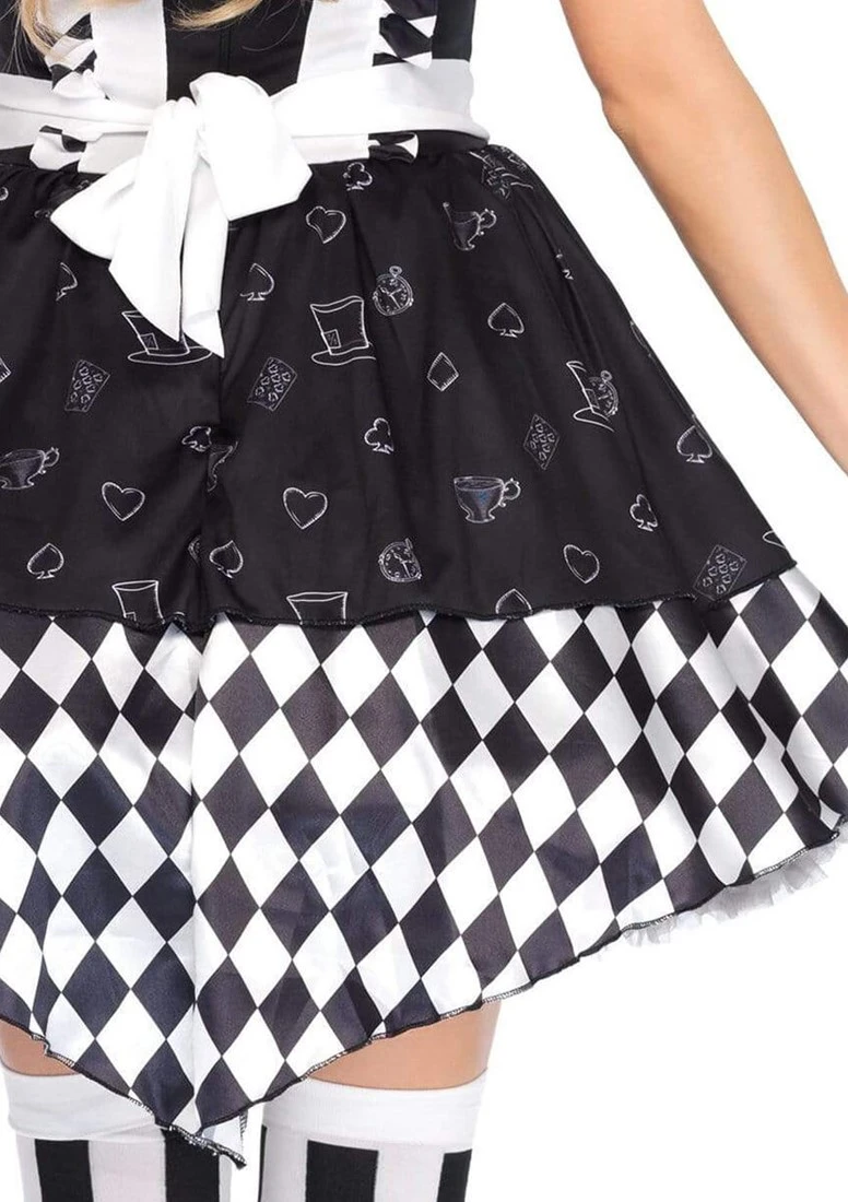 LEG AVENUE Dameskostuum Wonderland Alice 6 LEG AVENUE Dameskostuum Wonderland Alice - Afbeelding 4