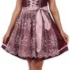 Overig Dirndl Aralie Bordeaux (50cm) -Kostuum Wereld Winkel dirndl aralie bordeaux 50cm