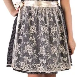 Overig Dirndl Blauw-Creme 60cm Luxe 2dlg. -Kostuum Wereld Winkel dirndl blauw creme 60cm luxe 2dlg voorkant