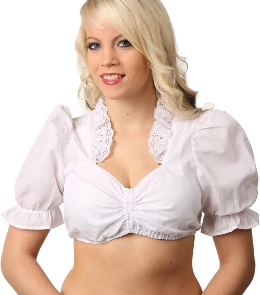 Overig Dirndl Blouse Alona Wit 3 Overig Dirndl Blouse Alona Wit