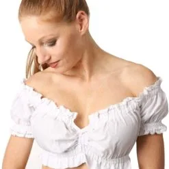 Overig Dirndl Blouse Antonia Wit
