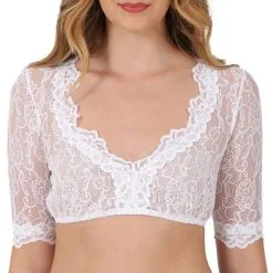 Overig Dirndl Blouse Cassandra Ecru