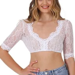 Overig Dirndl Blouse Cassandra Wit -Kostuum Wereld Winkel dirndl blouse cassandra wit 2