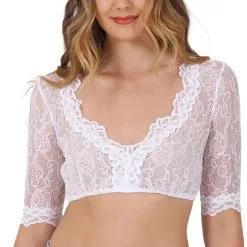 Overig Dirndl Blouse Cassandra Wit