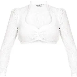 Overig Dirndl Blouse Celina Wit Luxe 11 Overig Dirndl Blouse Celina Wit Luxe -Kostuum Wereld Winkel dirndl blouse celina wit luxe voorkant