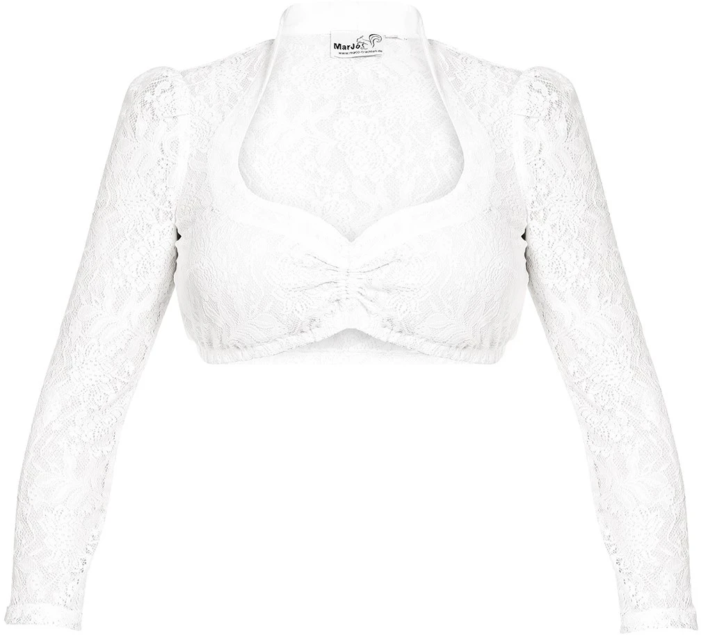 Overig Dirndl Blouse Celina Wit Luxe 7 Overig Dirndl Blouse Celina Wit Luxe - Afbeelding 5