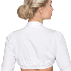 Overig Dirndl Blouse Druppel Wit -Kostuum Wereld Winkel dirndl blouse druppel wit achterkant