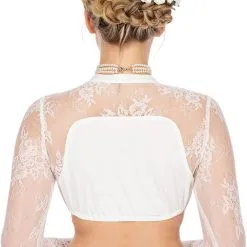 Overig Dirndl Blouse Elena Wit Luxe 11 Overig Dirndl Blouse Elena Wit Luxe -Kostuum Wereld Winkel dirndl blouse elena wit luxe achterkant