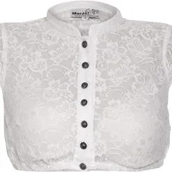 Overig Dirndl Blouse Eva Wit Luxe