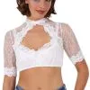 Overig Dirndl Blouse Pippa Ecru -Kostuum Wereld Winkel dirndl blouse pippa ecru