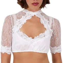 Overig Dirndl Blouse Pippa Ecru -Kostuum Wereld Winkel dirndl blouse pippa ecru 2