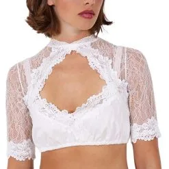 Overig Dirndl Blouse Pippa Ecru -Kostuum Wereld Winkel dirndl blouse pippa ecru 3