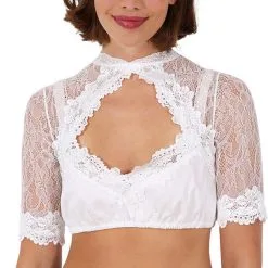 Overig Dirndl Blouse Pippa Ecru -Kostuum Wereld Winkel dirndl blouse pippa ecru 4