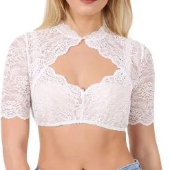 Overig Dirndl Blouse Sydney Ecru 12 Overig Dirndl Blouse Sydney Ecru -Kostuum Wereld Winkel dirndl blouse sydney ecru 2