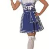 Overig Dirndl Brigitte Blauw -Kostuum Wereld Winkel dirndl brigitte blauw