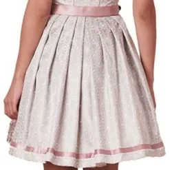 Overig Dirndl Delia Beige-Roze (50cm) -Kostuum Wereld Winkel dirndl delia beige roze 50cm achterkant