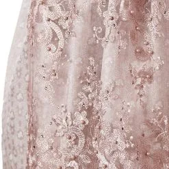 Overig Dirndl Delia Beige-Roze (60cm) -Kostuum Wereld Winkel dirndl delia beige roze 60cm detail rok