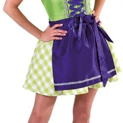 Overig Dirndl Edelweiss Groen/Paars