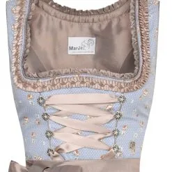 Overig Dirndl Estella Blauw-Koper Luxe (55cm) 10 Overig Dirndl Estella Blauw-Koper Luxe (55cm) -Kostuum Wereld Winkel dirndl estella blauw koper luxe 55cm 3