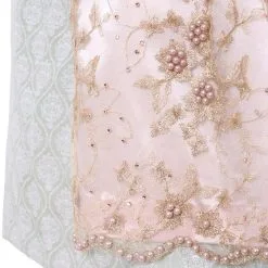 Overig Dirndl Freya Lichtgroen (60cm) 11 Overig Dirndl Freya Lichtgroen (60cm) -Kostuum Wereld Winkel dirndl freya lichtgroen 60cm detail rok en schort