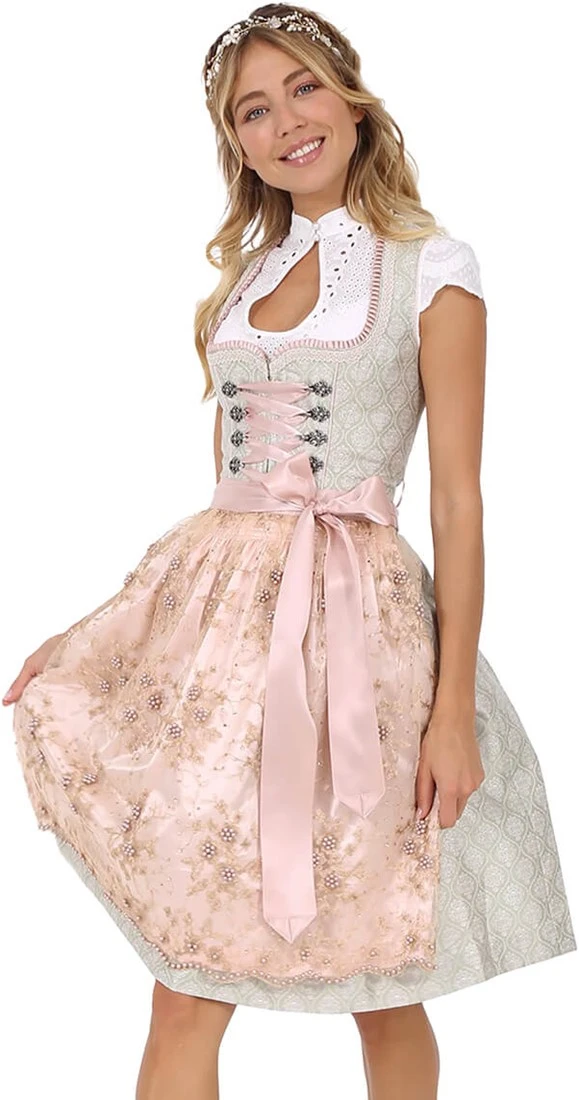 Overig Dirndl Freya Lichtgroen (60cm) 3 Overig Dirndl Freya Lichtgroen (60cm)