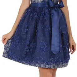 Overig Dirndl Freya Marine Blauw (50cm) -Kostuum Wereld Winkel dirndl freya marine blauw 50cm 2