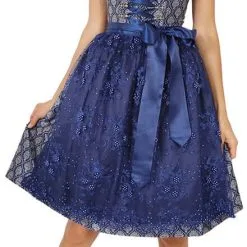 Overig Dirndl Freya Marine Blauw (60cm) 11 Overig Dirndl Freya Marine Blauw (60cm) -Kostuum Wereld Winkel dirndl freya marine blauw 60cm 2