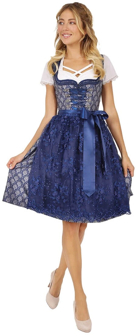 Overig Dirndl Freya Marine Blauw (60cm) 7 Overig Dirndl Freya Marine Blauw (60cm) - Afbeelding 5