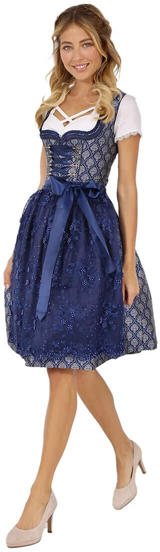 Overig Dirndl Freya Marine Blauw (60cm) 8 Overig Dirndl Freya Marine Blauw (60cm) - Afbeelding 6
