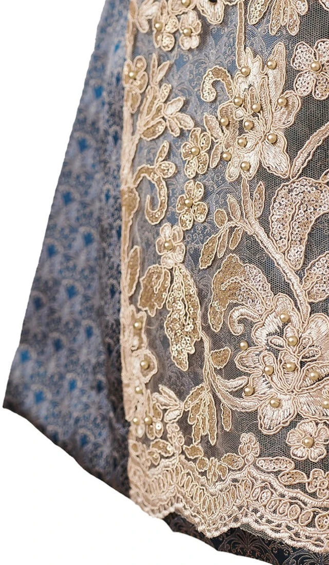 Overig Dirndl Gabriele Petrol (60cm) 6 Overig Dirndl Gabriele Petrol (60cm) - Afbeelding 4