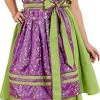 Overig Dirndl Gitte Fuchsia/Groen -Kostuum Wereld Winkel dirndl gitte fuchsia groen