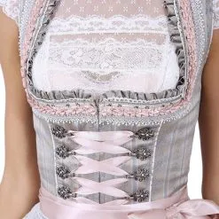 Overig Dirndl Iris (60cm) -Kostuum Wereld Winkel dirndl iris 60cm detail
