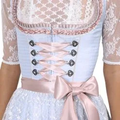 Overig Dirndl Layana Lichtblauw (50cm) 10 Overig Dirndl Layana Lichtblauw (50cm) -Kostuum Wereld Winkel dirndl layana lichtblauw 50cm detail bovenstuk